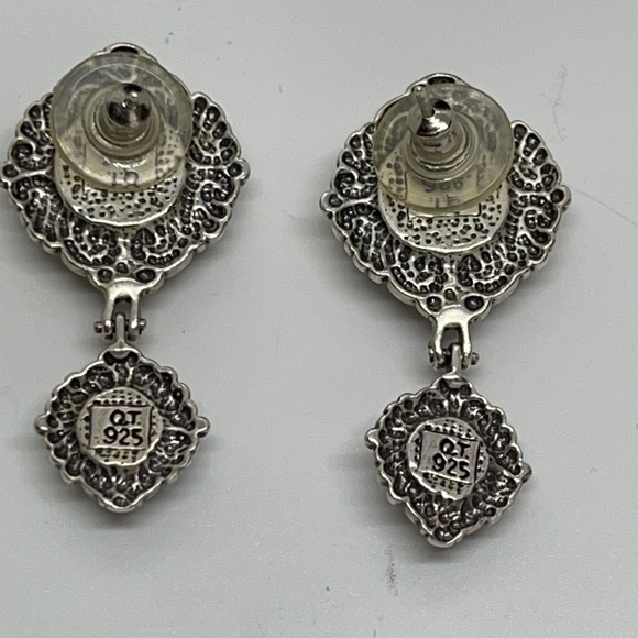 Hearts pendant and earrings set - Picture 4 of 7